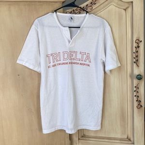 Tri Delta Baseball Tee